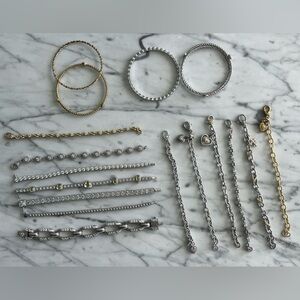 Judith Ripka Bracelets (“Lot” of 17) - Free Shipping!!